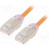síťový kabel Panduit STP28X3MOR Patch, F/UTP,TX6A-28™, 6a, drát, Cu, LSZH, 3m, oranžový