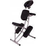 inSPORTline Relaxxy 9413 masážní židle hliníková 75 cm x 122 cm černá – Zboží Dáma