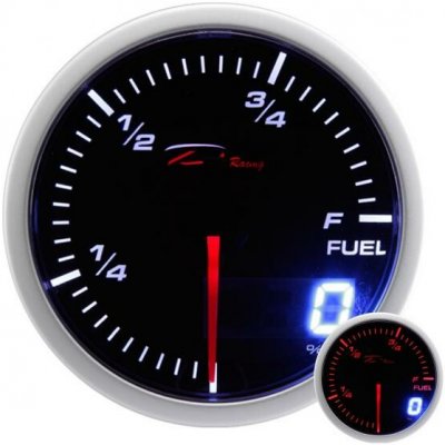 Přídavný budík Depo Racing Dual View - ukazatel stavu paliva | Zboží Auto