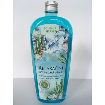 Bohemia Herbs Dead Sea relaxační jemná pěna do koupele 500 ml