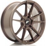 JR Wheels JR21 8x18 5x100 ET37 matt bronze | Zboží Auto