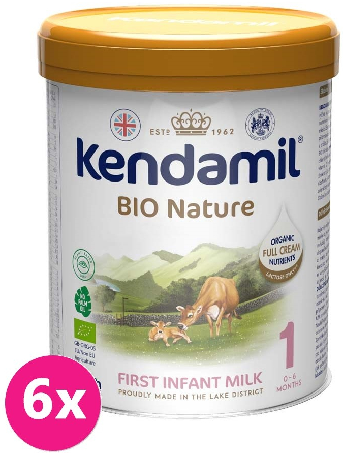 Kendamil 1 BIO Nature DHA+ 6 x 800 g