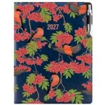 Design A4 týdenní 2027 modrá – Zboží Mobilmania