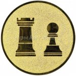 Emblém šachy zlato 50 mm – Hledejceny.cz