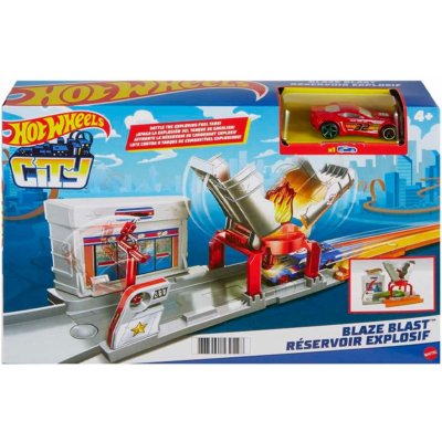 Hot Wheels Autodráha Požár na stanici FJN36 – Sleviste.cz