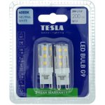 Tesla LED žárovka G9, 2W, 230V, 200lm, 4000K denní bílá, 2ks – Hledejceny.cz