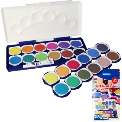 Stylex Vodové barvy 24 ks – Sleviste.cz