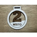 DCH Dřevěná medaile 2. místo – Zboží Dáma