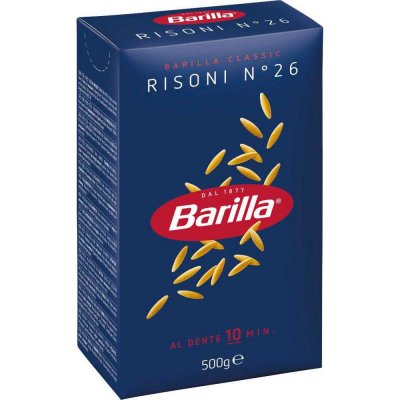 Barilla Risoni No.26 0,5 kg – Zbozi.Blesk.cz