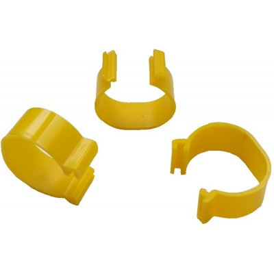 GAUN 14251 Zámkový kroužek na slepice a kachny 16 mm, 100 ks žlutá – Zboží Dáma GAUN 14251 Zámkový kroužek na slepice a kachny 16 mm, 100 ks žlutá – Zboží Dáma