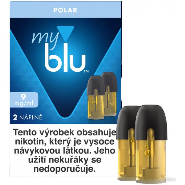 blu Polar 9 mg/ml nikotinu Krabička 2x 1,5 ml od 169 Kč - Heureka.cz