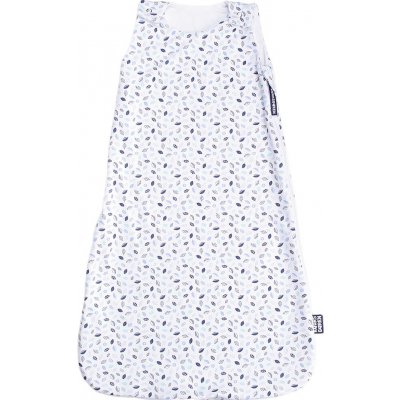 Kaarsgaren Letní spací pytel modré lístky zip na boku – Sleviste.cz