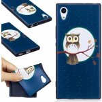 Pouzdro Matty gelové Sony Xperia XA1 - sova na větvi – Zboží Živě