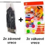 ToTo R1457W Vákuové vrecia 3ks 60x80cm a 2ks 70x105cm závesné – Zboží Dáma