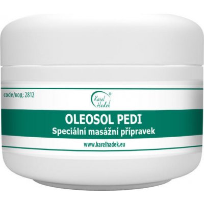 Aromaterapie KH Speciální masážní přípravek OLEOSOL PEDI pro omytí a peeling nohou 250 ml