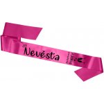 Svatební šerpa ROZLUČKOVÁ PARTY Nevěsta Purpurová – Zboží Dáma