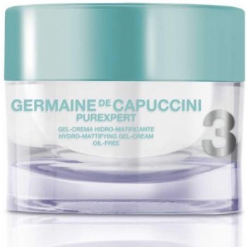 Germaine De Capuccini PureXPERT Oil-Free Hydro-Mattifying Gel-Cream nemastný zmatňující gelový krém pro mastnou pleť 50 ml