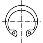 PROFISTYL DIN 472 Kroužek pojistný pro díru nerez A1 Varianta: DIN 472 Kroužek pojistný pro díru nerez A1 30 mm – Zboží Mobilmania