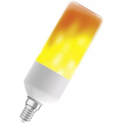 Osram LED světelný zdroj s efektem plamene, 0,5 W, 10 lm, teplá bílá, E14 LED SSTICK FLAME 0,5W/515 230VE144X – Zbozi.Blesk.cz