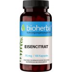 Bioherba Železo (citrát) 75 mg 100 kapslí – Hledejceny.cz