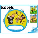 Rappa dětská tamburína Krtek 18 cm Zelená – Zboží Dáma