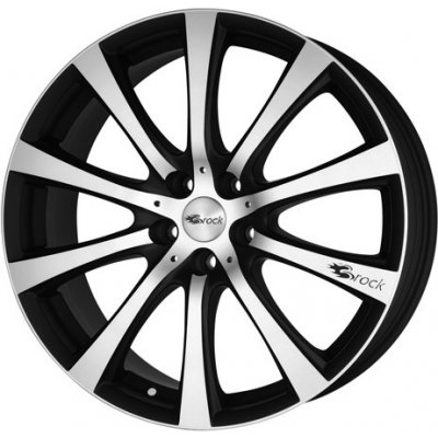 BROCK B21 9x20 5x114,3 ET36 matt black polished – Hledejceny.cz
