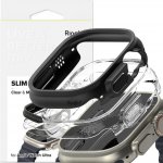 RINGKE SLIM 2-PACK APPLE WATCH ULTRA 49 MM CLEAR & MATTE BLACK 8809881268873 – Zboží Živě