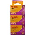 Kinofilm Kodak Gold GB 200/36 3 pack – Zboží Živě