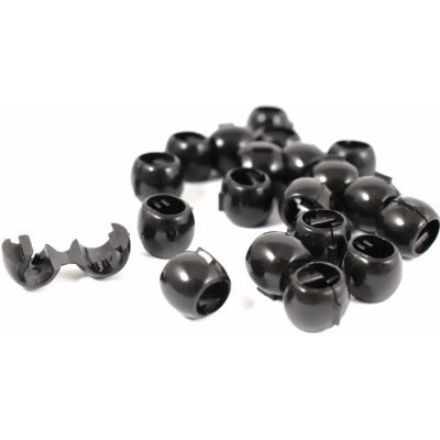Korálky na vlasy 20 ks černá – Hledejceny.cz