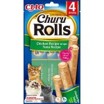 Churu Rolls Chicken wraps & Tuna cream 4 x 10 g – Zboží Mobilmania