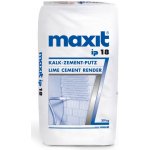 Maxit ip 18 strojní/ruční vápeno cementová jádrová omítka, pro exteriér/interiér, tl. vrstvy 10 20mm 30 kg – Zboží Mobilmania