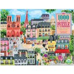 eeBoo Den v Paříži 1000 dílků – Zboží Mobilmania
