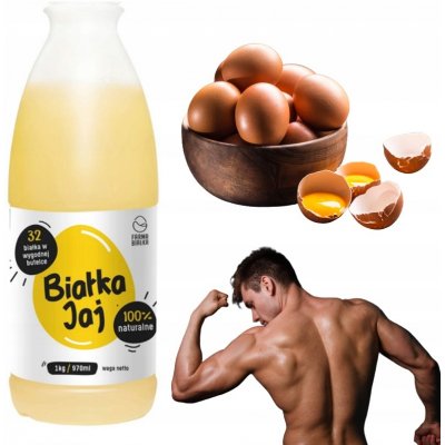 Farma Białka tekuté bílky 1000 g – Sleviste.cz