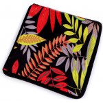Skládací nákupní taška se zipem pevná 38x44 cm 33 černá list 1 ks – Sleviste.cz