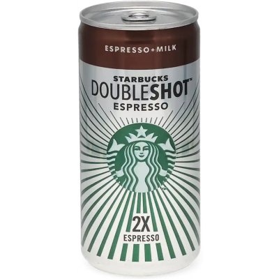 Starbucks Double Shot Espresso 200 ml – Hledejceny.cz