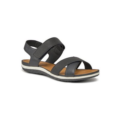 Geox Sandály D Sandal Vega D45R6B 0EKBN C9999 Černá