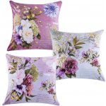 decoDoma Sada 3 ks povlaků na polštářky WHISPER 45 x 45 cm – Zboží Mobilmania