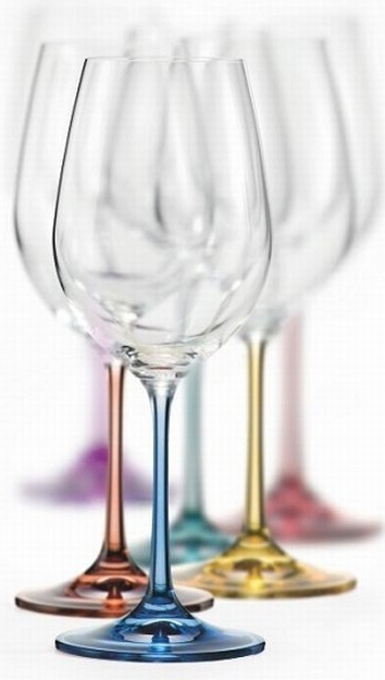 Crystalex Sklenice na víno VIOLA Spectrum 6 x 350 ml od 612 Kč - Heureka.cz