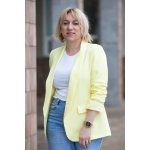 Pružné sako COLOR Bílá – Zboží Dáma