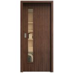 Sapeli Elegant Komfort M60 posuvné ořech americký 70 x 210 cm Planibel bronz – Hledejceny.cz