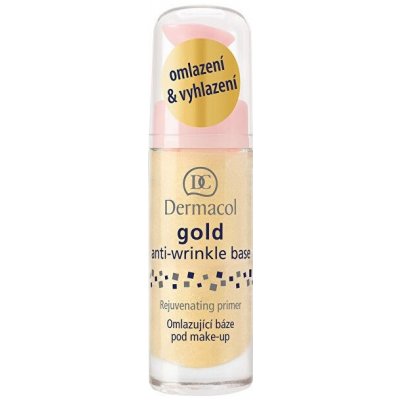 Dermacol Gold Anti-Wrinkle Base báze pod make-up 20 ml – Zbozi.Blesk.cz