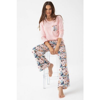 Luna dámské Miranda růžové květinový – Zboží Dáma