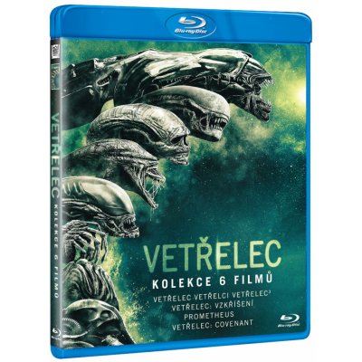 Vetřelec: Kompletní kolekce 6 filmů DVD - 6xDVD – Zboží Dáma