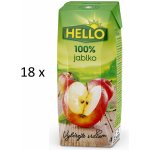 Hello Jablko 100% 18 x 250 ml – Zboží Dáma