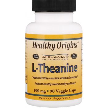 Healthy Origins L-Theanin 100 mg 90 kapslí