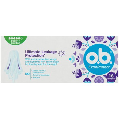 o.b. ExtraProtect Ultimate Leakage Protection Super+Comfort tampony 16 ks – Zboží Mobilmania