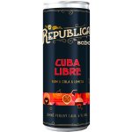 Republica Cuba Libre Rum Cola Limetka 6% 0,25 ml (plech) – Sleviste.cz