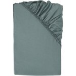 Livarno satén napínací prostěradlo modré 180-200x200 – Zboží Dáma