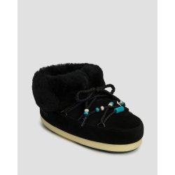 Moon Boot Resort Evx Mule Suede Beads