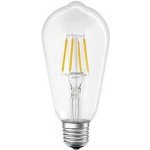 Ledvance Chytrá LED filamentová žárovka SMART+ BT, E27, ST64, 6W, 806lm, 2700K, teplá bílá, čirá SMART+ BLUETOOTH – Hledejceny.cz